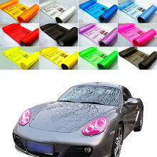 Auto Car Smoke Fog Light Headlight Taillight Tint Vinyl Film Sheet Sticker Decal