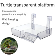 Platformă plutitoare pentru acvariu de broaște țestoase, platformă suspendată pentru reptile acvatice, rampă pentru terasă, doc pentru