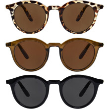 Runde Lesesonnenbrille für Damen mit UV400-Schutz