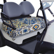 Funda para banco de carrito de golf para todas las estaciones, 51" x 31", toalla de microfibra transpirable para asientos EZGO, Yamaha y Club Car.