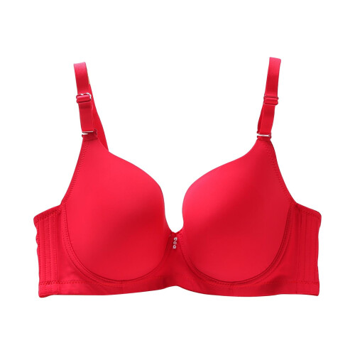 Σουτιέν Plus Size για γυναίκες, Σουτιέν Push Up, Σουτιέν Push Up Plus Size με μπανέλα, μονόχρωμο, 2
