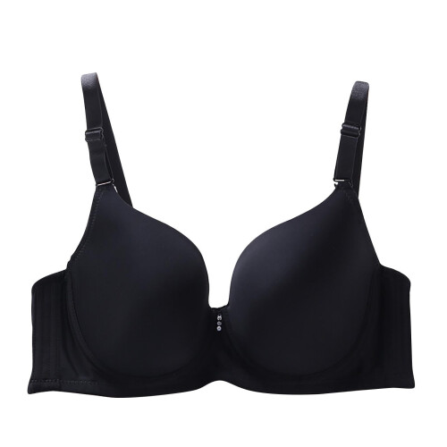 Σουτιέν Plus Size για γυναίκες, Σουτιέν Push Up, Σουτιέν Push Up Plus Size με μπανέλα, Μονόχρωμο, 2