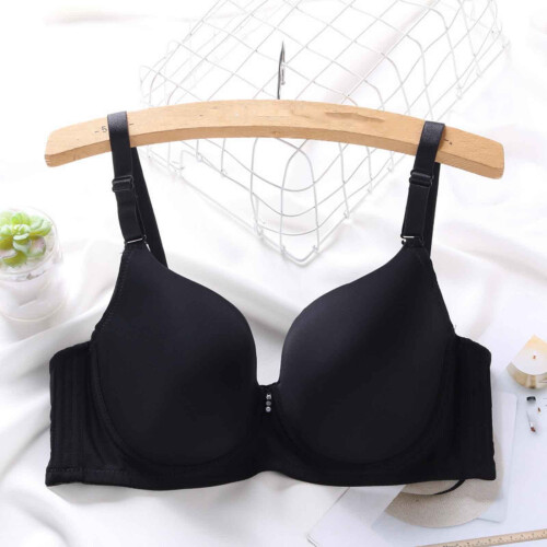 Σουτιέν Plus Size για γυναίκες, Σουτιέν Push Up, Σουτιέν Push Up Plus Size με μπανέλα, Μονόχρωμο, 1