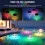 Solar RGB Color Changing LED Floating Pool Light Ball, 2 Pack 2