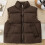 Γιλέκο για αγόρια με επένδυση από πούπουλα, αμάνικο μπουφάν, ζεστό, καπιτονέ, 2
