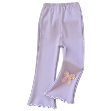 Girls' Casual Flare Leg Trousers for Toddlers, Comfortable Everyday Wear, Ages 2–10 Years, Summer & Autumn Fashion