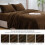 Σεντόνια Flannel Twin Size Brown - Σετ σεντονιών από εξαιρετικά μαλακό φλις, αφράτα, extra 7