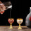 Vintage χαραγμένο μεσαιωνικό κύπελλο – Διακοσμητικό δισκοπότηρο κρασιού για 5