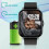 Smartwatch con notifiche di chiamate/messaggi, quadrante personalizzabile, ampio display e contapassi – Compatibile con iOS/Android 4