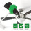 Extendable Microfiber Ceiling Duster, Washable & Flexible for Fans & High Places 2