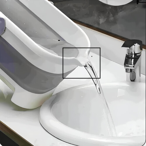 ACDANC Collapsible Dog Bathtub with Drainage Hole 1-Pack 2