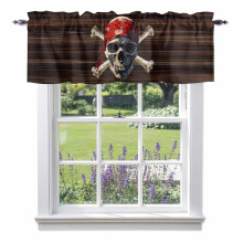 Punk Pirat Dödskalle Kapell 132 x 43 cm, Polyester Stångficka