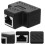 2pcs Ethernet Splitter High Speed 1 To 2 Splitter 3-way Ethernet Module Plug 7