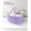 Baby Diaper Caddy Cotton Rope Basket Large 2