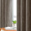 Cotton Blackout Curtains Brown 52x96 Inch 1 Panel 7