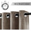 Cotton Blackout Curtains Brown 52x96 Inch 1 Panel 4