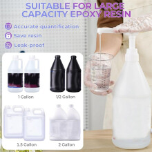 Uppgraderad Gallonpumpsdispenser med Hög Effekt, 2 St Kraftiga Läcksäker Stor Hartspumpdispenser 30CC