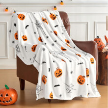Halloween-flanellihuopa 60x80 tuumaa