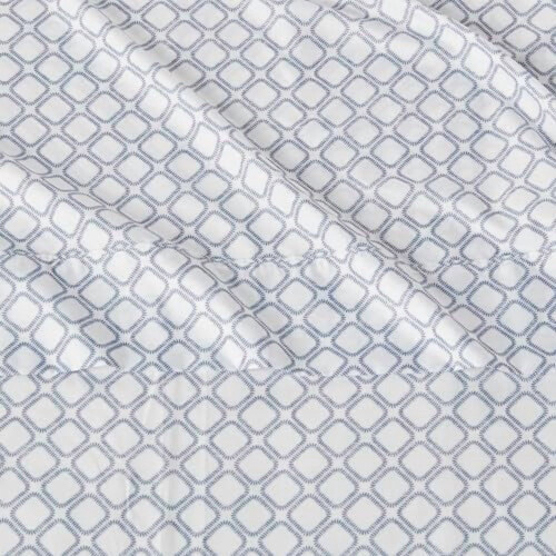 Microfiber Bed Sheet Set Queen 4-Piece Aqua 2