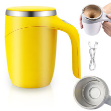 Automatický magnetický hrnček s miešadlom, nehrdzavejúca oceľ, 350 ml