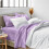 Σετ σεντονιών Luxury1800 Ultra-Soft Microfiber – Διπλά βουρτσισμένα, με βαθιές τσέπες, 4 τεμάχια 6