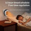 Wall-mounted ceramic heater600W with LED display and 3