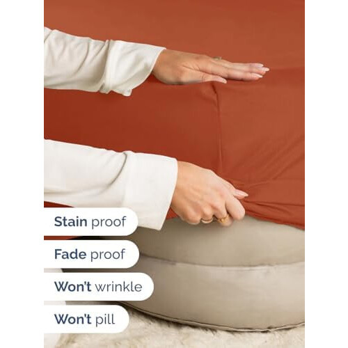 Drap-housse King extra profond 45 à 60 cm, ultra doux brossé 2