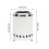 Portable Smokeless Tabletop Fire Pit 8 x 6 in Stainless 2