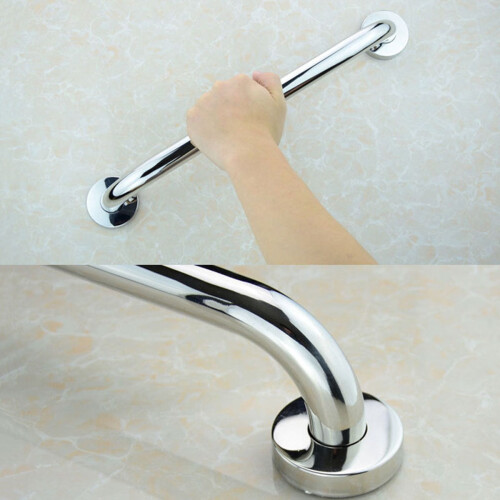 Stainless Steel Bathroom Grab Bar 2.5x40cm 2 pcs 2
