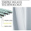 Blackout Curtains with Silver Grommets, Grey-White, 2 3