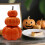 Stackable Artificial Pumpkins, 3-Layer Fall Decor 4