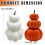 Stackable Artificial Pumpkins, 3-Layer Fall Decor 3
