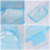 Small Animal Bathtub Set Plastic 3-Piece 2