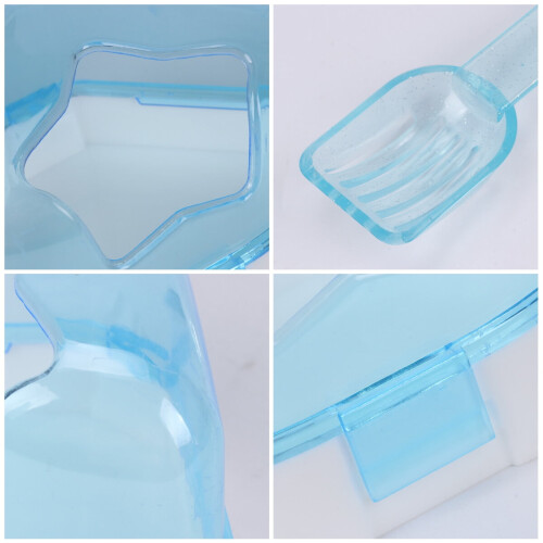 Small Animal Bathtub Set Plastic 3-Piece 1