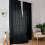 Transparente gardiner i polyester, lysfiltrerende, 2 paneler, 137 x 237 cm 4