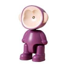Veilleuse LED Mini Singe, tête orientable, ABS