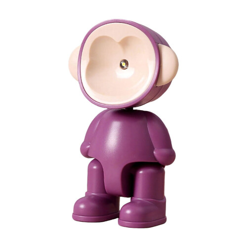 Veilleuse LED Mini Singe, tête orientable, ABS