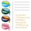 4-Pack Wide Mouth Mason Jar Lids with Straw 2