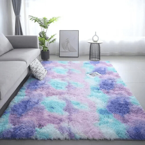 Gradient polyester sengetæppe – Skridsikkert, maskinbeskyttet 1