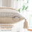 Μαξιλαροθήκες Boho 18x18, Σετ 2 τεμαχίων, Υφαντή Φουντωτή Χακί 3