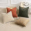 Fodere per cuscini in velluto a coste stile boho, 61x61 cm, set da 4 3