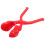 OUNONA Snow Ball Maker Clip Tool Red 1 Pack 1