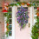 Guirlanda artificial de tulipas para a primavera, 45 cm (17,7 polegadas) 6