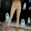 Γυναικείο παντελόνι γιόγκα με ρίγες για το Halloween – Ελαστικό κολάν με απαλή πλέξη 4