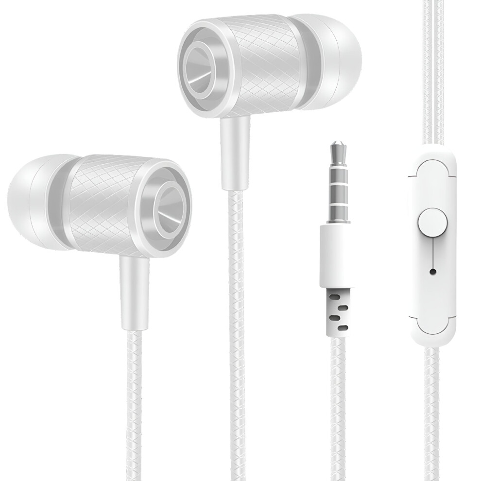 Wired In-Ear Earbuds With Mic, Noise Isolating, 3.5Mm 913466988990