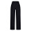 Calça feminina térmica de inverno com forro de lã e perna reta. 6