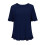 Γυναικείο Casual Tunic Top με Κοντομάνικο Στυλ VERUGU, Στρογγυλή Λαιμόκοψη με Κουμπιά και 5