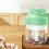 Mini Food Chopper, Portable USB Wireless Veggie & Garlic Chopper – Compatible with USB Charging 6