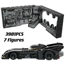 2023 Nuevo 76252 Batcave Shadow Box Clásico 1989 Modelo Bloques de Construcción Ladrillos Juguetes Compatible