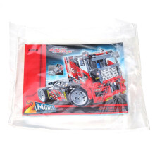 3360 608 piezas de camión de carreras 2 en 1, modelo transformable, bloques de construcción, juguetes,